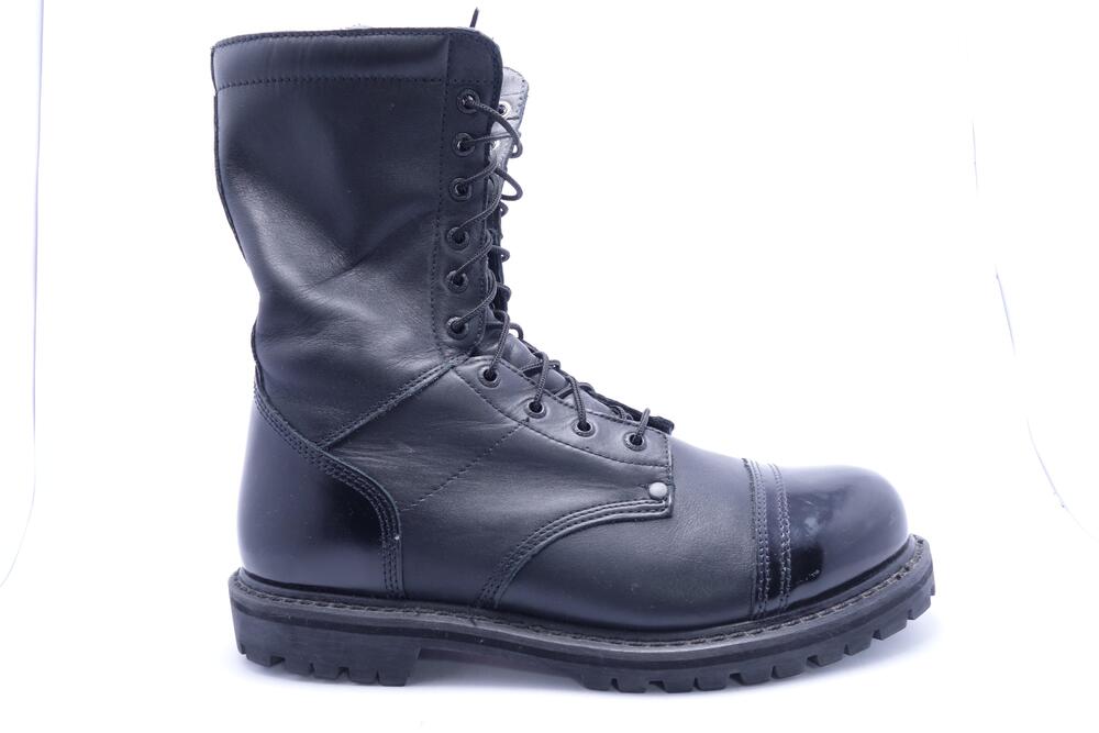 Rocky 2090 Paraboot Boots Mens Size 11 M Black Leather Zip Combat Military